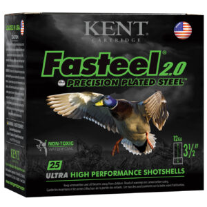 Kent Cartridge K1235FS40BBB Fasteel 2.0  12 Gauge 3.50" 1 3/8 oz BBB Shot 25 Per Box/ 10 Case