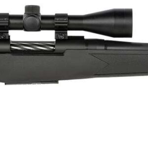 MOSSBERG PATRIOT 400 LEGEND RIFLE 20" T.B. BLACK SYNTHETIC, 3-9X40 SCOPE 4RD