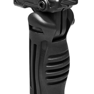 NcStar AARFVG Folding Verticle Grip  Ergonomic Black Polymer