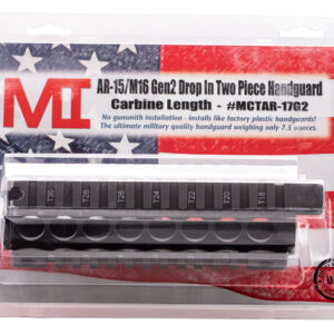 MIDWEST INDUSTRIES INC MCTAR17G2 Gen 2 AR-15 6061 Aluminum Black Hard Coat Anodized 7"