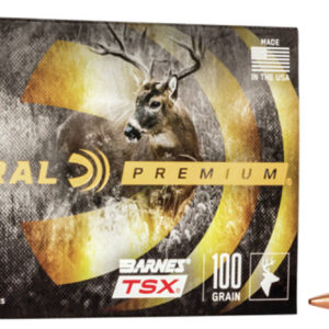 Federal P2506H Premium  25-06Rem 100gr Barnes TSX 20 Per Box/10 Case