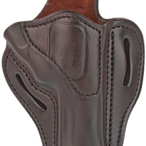 1791 Gunleather RVH2SBRR RVH2 OWB Size 02 Signature Brown Leather Belt Slide Fits Ruger GP100/S&W K Frame Right Hand