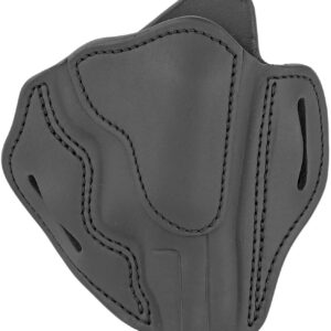 1791 Gunleather RVH3SBLR RVH3 OWB Size 03 Stealth Black Leather Belt Slide/S&W Governor Right Hand
