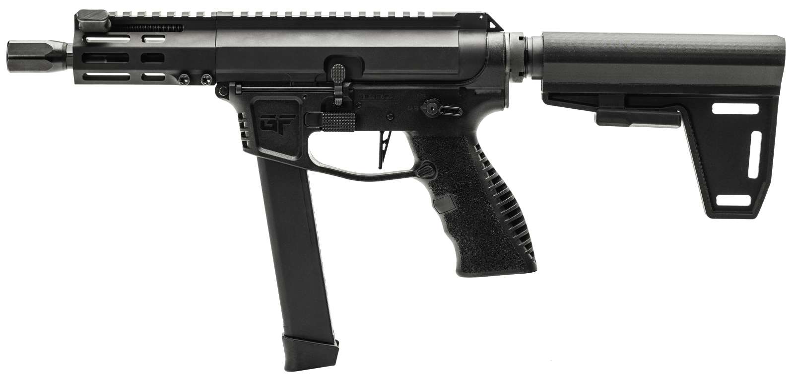 GFORCE ARMS JAWBONE HYBRID 9MM 5" BRL 33+1 RD MAG BLACK