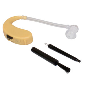 Walker's GWPUE1001 Ultra Ear BTE Hearing Enhancer Plastic 105 dB Behind the Ear Natural