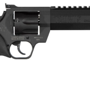 Taurus 2357061RH Raging Hunter  357 Mag 7rd 6.75" Matte Black Oxide Steel Black Rubber with Integrated Red Cushion Insert  Grip