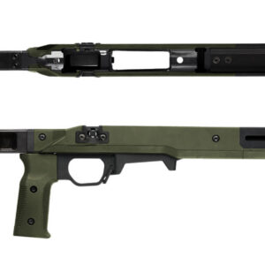 Magpul MAG997-ODG Pro 700 Stock Fixed w/Aluminum Bedding OD Green Synthetic for Remington 700 SA