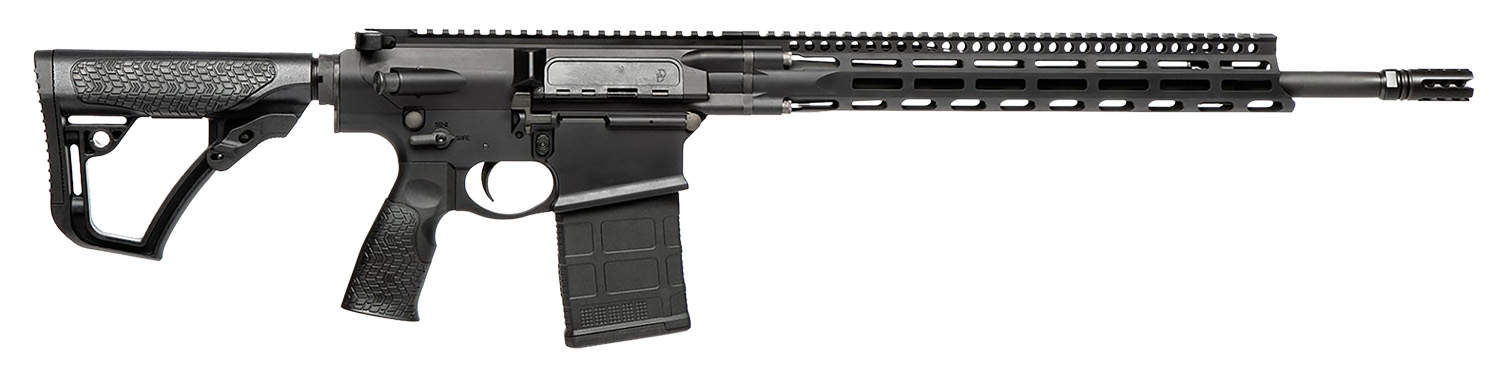 Daniel Defense 0215813210067 DD5 V4 *CO Compliant 7.62x51mm NATO 18" No Magazine Black Hard Coat Anodized Black Phosphate 6 Position w/SoftTouch Overmolding Stock Black Polymer Grip