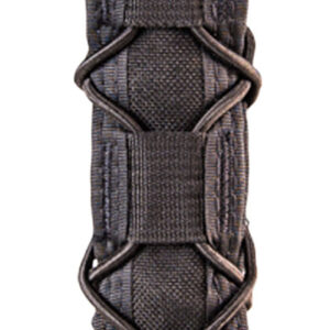 High Speed Gear 13EX10BK TACO Extended Mag Pouch Single Black Nylon Belt Belts 2.25" Wide Compatible w/ Pistol
