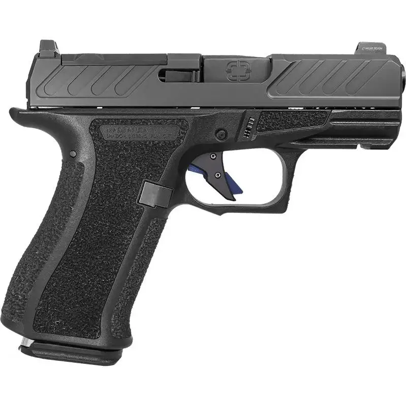 CR920X, 9mm, Black Frame, LE EDITION Optic Black, Unthreaded Black, SS Rod, Dot Front Sight