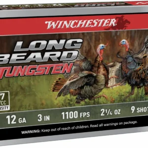 WINCHESTER 12 GA 3" #9 LONG BEARD TS17 2-1/4 OZ 5RD/BX 10BX/CS