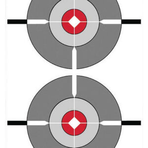 Birchwood Casey 37061 EZE-Scorer  Bullseye Paper Target 12" x 18" 100 Per Pack