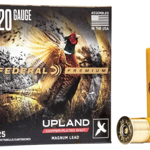 Federal P2585 Premium Wing-Shok Magnum 20Gauge 3" 1 1/4oz 5Shot 25 Per Box/10 Case