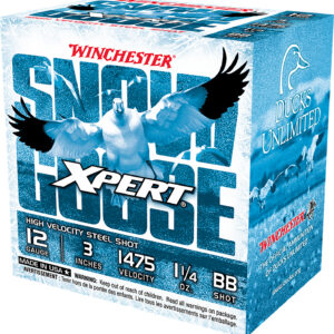Winchester Ammo WXS123BB Xpert Snow Goose High Velocity 12Gauge 3" 1 1/4oz BBShot 25 Per Box/10 Case