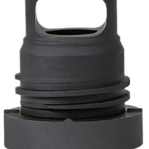 Yankee Hill 3102-1MB-28A Mini Phantom Q.D. Muzzle Brake Black Melonite Steel with 1/2"-28 tpi Threads & 1.60" OAL for 5.56x45mm NATO AR-Platform