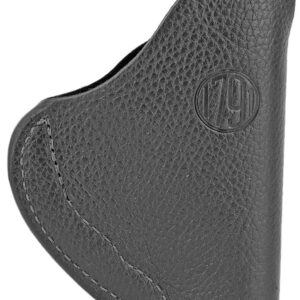 1791 Gunleather SCH2NSBL SCH IWB Size 02 Night Sky Black Leather Belt Clip Fits Ruger LC9/S&W J Frame/Colt Cobra Left Hand