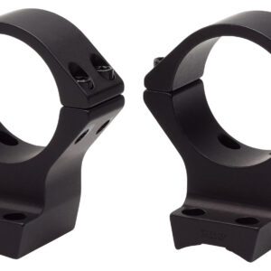 Browning 12501 X-Bolt Scope Mount System X-Lock Matte Black Aluminum 1" Tube, Low Rings