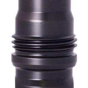 Rugged Suppressor MD002 M240B Muzzle Device Black with 25/32x24 Threads & Dual Taper Locking System for Surge762, Razor762 & Micro30 Suppressors