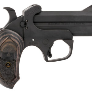 Bond Arms BABJ Black Jack 45 Colt (LC) 410 Gauge 2rd Shot 3.50" Black Black Steel Frame Black Ash Grips Features Silver Spade Above Hinge