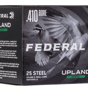 Federal USH4106 Upland Field & Range 410Gauge 3" 3/8oz 6Shot 25 Per Box/10 Case