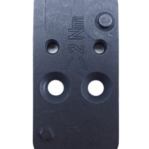 HK 50254264 Optic Plate #4 Black Steel, Fits HK VP9 OR Leupold DeltaPoint Pattern Footprint Mount