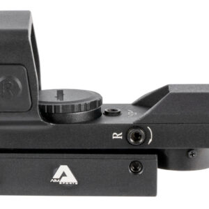 Aim Sports RT503F Full-Size Reflex Sight  Matte Black 1x33mm Red/Green Multi Reticle