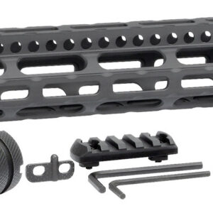 Midwest Industries MICRLW15 Combat Lightweight AR-15 Black Hardcoat Anodized Aluminum/Polymer 15" Picatinny/M-LOK