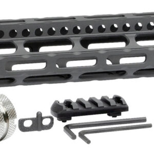 Midwest Industries MIULW14 Ultralight  AR-15 Black Hardcoat Anodized Aluminum/Polymer 14" Picatinny/M-LOK