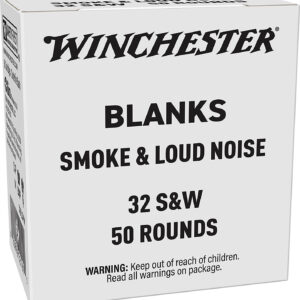 Winchester Ammo 32BL2PW Super X Blank 32S&W 50 Per Box/100 Case
