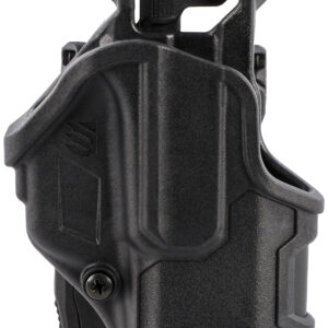Blackhawk 410776BKR T-Series L2C Non-Light Bearing OWB Black Polymer Belt Slide Compatible w/Glock 48 Right Hand