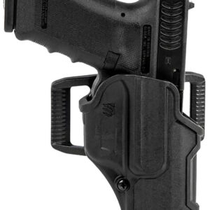 Blackhawk 410777BKR T-Series L2C Non-Light Bearing OWB Black Polymer Belt Slide Fits Springfield Hellcat Right Hand