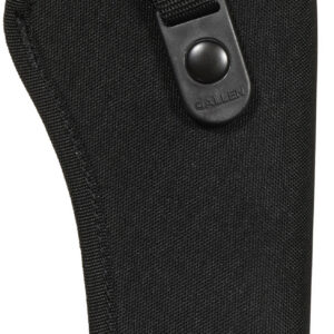 Holster for concealed firearm with adjustable strap.