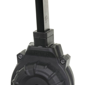 ProMag DRMA18 Standard  40rd Drum 45 ACP Fits Hi-Point 4595TS Carbine Black DuPont Zytel Polymer
