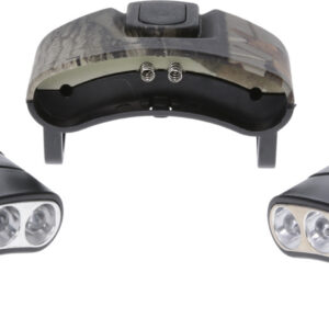 Cyclops CYCHCDTWGN Orion Tilt 30 Lumens Green/White LED Bulb Camo Clip-On