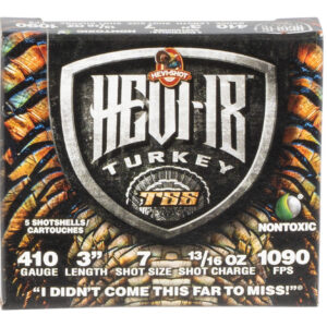 HEVI-Shot HS1007 HEVI-18 TSS Turkey 410Gauge 3" 13/16oz Tungsten 7Shot 5 Per Box/10 Case
