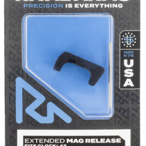 Rival Arms RA72S001A Magazine Release  Sig P320 Extended Hard Black Anodized Aluminum