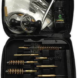 Clenzoil 2236 Field & Range Tactical Cleaning Kit Pistol/Rifle 17 Pieces Black
