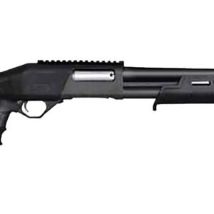JTS Shotgun X12PT X12PT  12 Gauge Pump 2.75" 4+1 18.56" Black Barrel, Black Receiver w/Picatinny Rail, Black Synthetic Stock, Black Polymer Grip