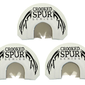 Foxpro CSGSCOMBO Crooked Spur Ghost Spur Combo Diaphragm Call, Attracts Turkey,  Triple Prophylactic Reeds