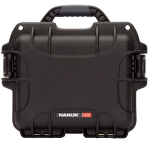 Durable Nanuk 908 hard gun case for secure firearm transport and storage.