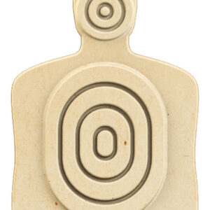 Birchwood Casey 3DTGTBTT Torso Target  31.25" H x 21.25" W x 1" D 3D Bullseye Tan 3 Per Pack
