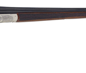 TriStar 38120 Bristol SxS Full Size 20 Gauge Break Open 3" 2rd 28" Blued Side By Side Barrel, Nickel Engraved w/24K Gold Inlay Steel Receiver, Fixed Oiled Turkish Walnut Stock, Right Hand