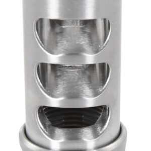 American Precision Arms G2M1230S Gen 2 Micro Bastard Self Timing Brake Stainless Steel with 1/2"-28 tpi Threads, 1.86" OAL & .750" Diameter for 30 Cal AR-Platform & Hunting Rifles