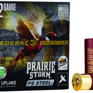 Federal PFSX143FS4 Premium Prairie Storm FS 12Gauge 3" 1 1/8oz 4Shot 25 Per Box/10 Case