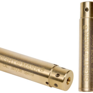 Sightmark SM39018 Boresight  Red Laser for 38 Special/357 Mag Brass Includes Battery Pack & Carrying Case