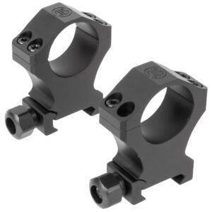 Sig Sauer Electro-Optics SOA10025 Alpha 1  Matte Black 35mm Extra High 0 MOA