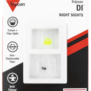 Trijicon AC50011 DI Night Sight Standard Replacement Kit Green Fiber & Black Retainer