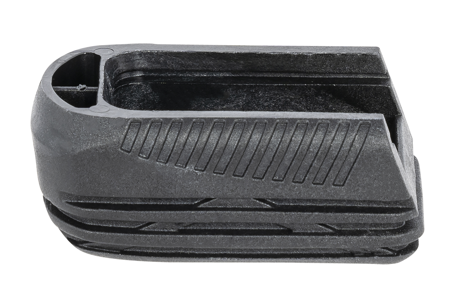 Mec-Gar F42241SET Plus-2 Drop Protection System Black Polycarbonate For Mec-Gar Beretta, CZ, Sig, Taurus & Witness Polymer Floor Plate Magazines
