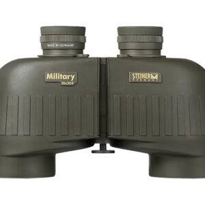 Steiner 2663 M1050 Laser Protection Filter 10x50mm SUMR Military Ranging Reticle Floating Prism Sports-Auto Focus, OD Green Makrolon w/Rubber Armor