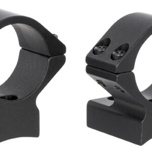 Talley 930765 Scope Mount/Ring Combo  Black Aluminum 1" Tube Winchester XPR Low Rings 0 MOA
